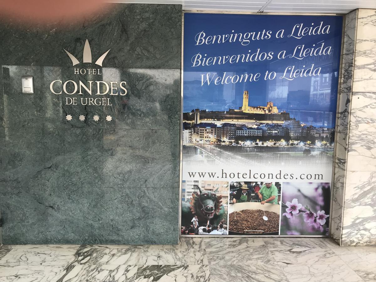 Hotel Condes De Urgel Lleida Exteriér fotografie